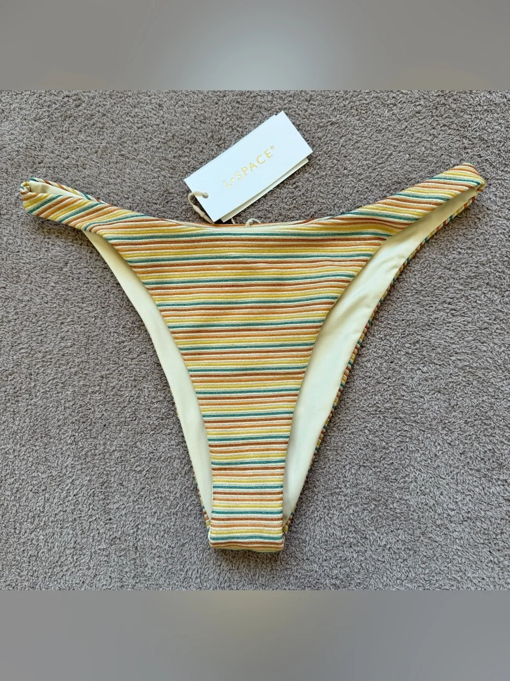 l*space - SWIM SET - Prince Top/ / Madonna Bottom Bitsy - RIVIERA BEACH SHIMMER